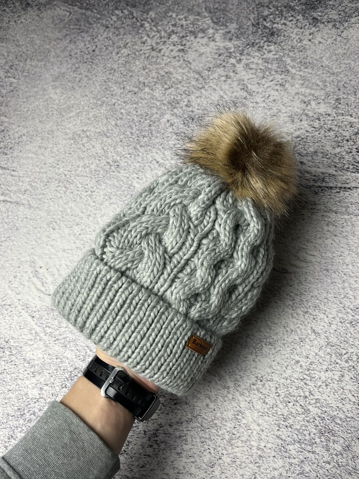 Barbour New Barbour knitted hat Size ONE SIZE - 10 Thumbnail