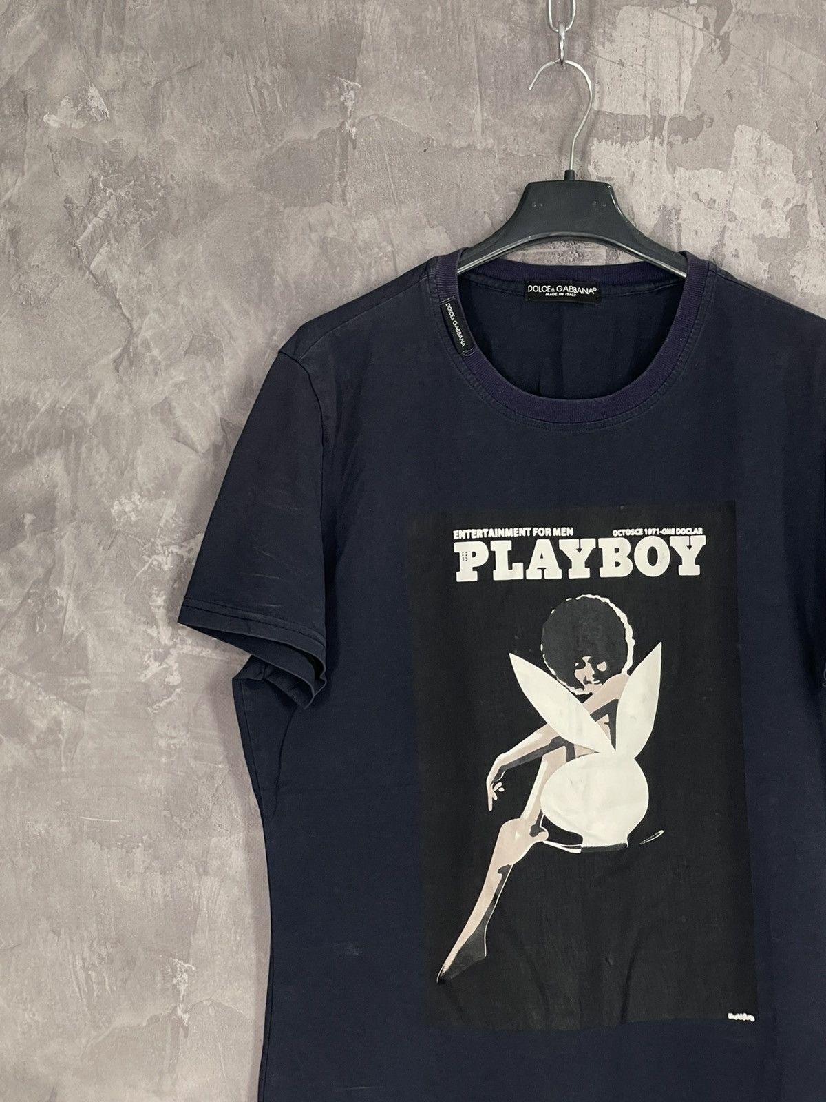 Dolce & Gabbana × Playboy Playboy Dolce&Gabbana Brown t-shirt Big logo Size US M / EU 48-50 / 2 - 3 Thumbnail