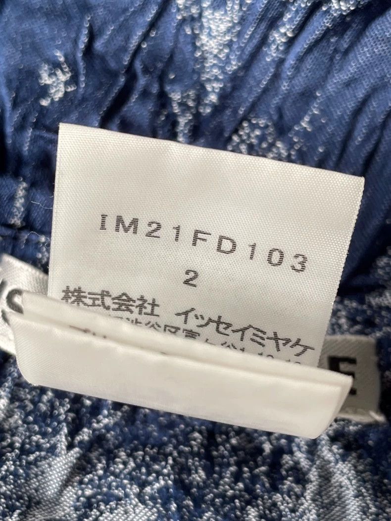 Issey Miyake Issey Miyake size:2 Blue main line denim printed fishing n Size XS / US 0-2 / IT 36-38 - 6 Thumbnail