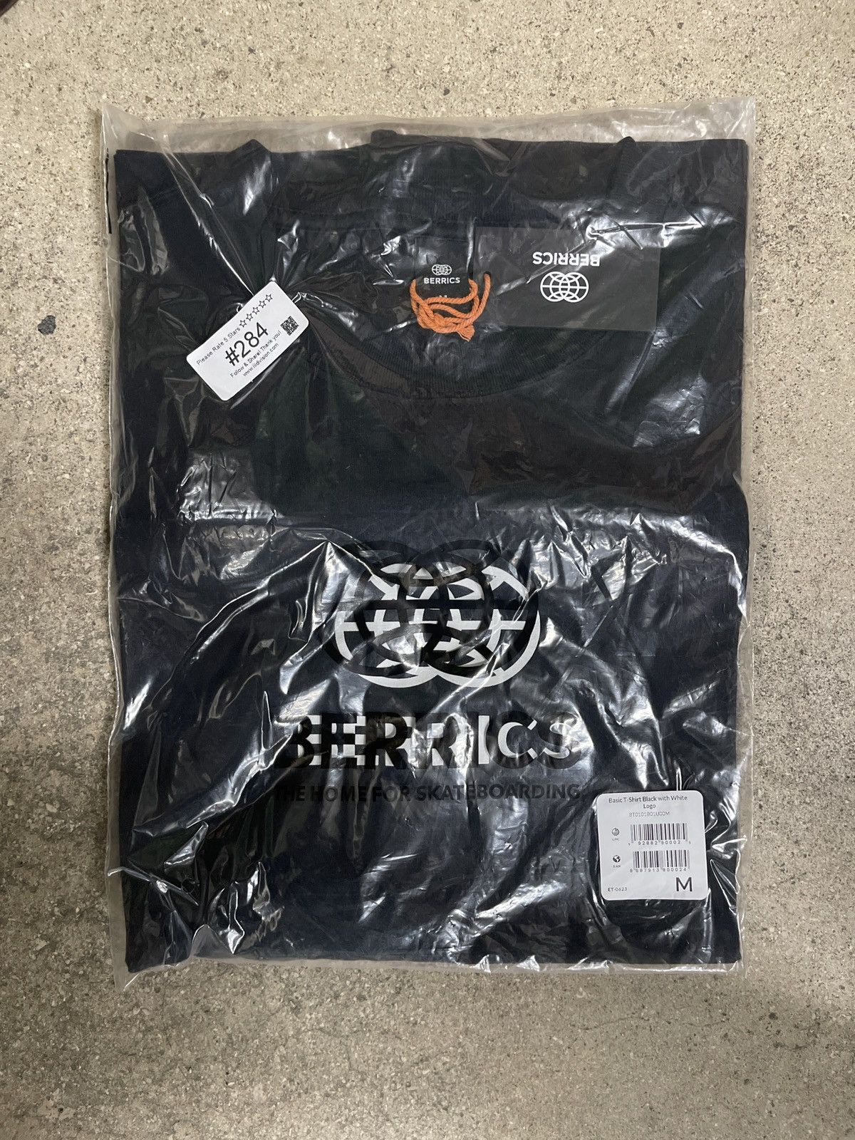 The Berrics The Berrics Basic Black T shirt w/ Logo Medium Size US L / EU 52-54 / 3 - 2 Thumbnail
