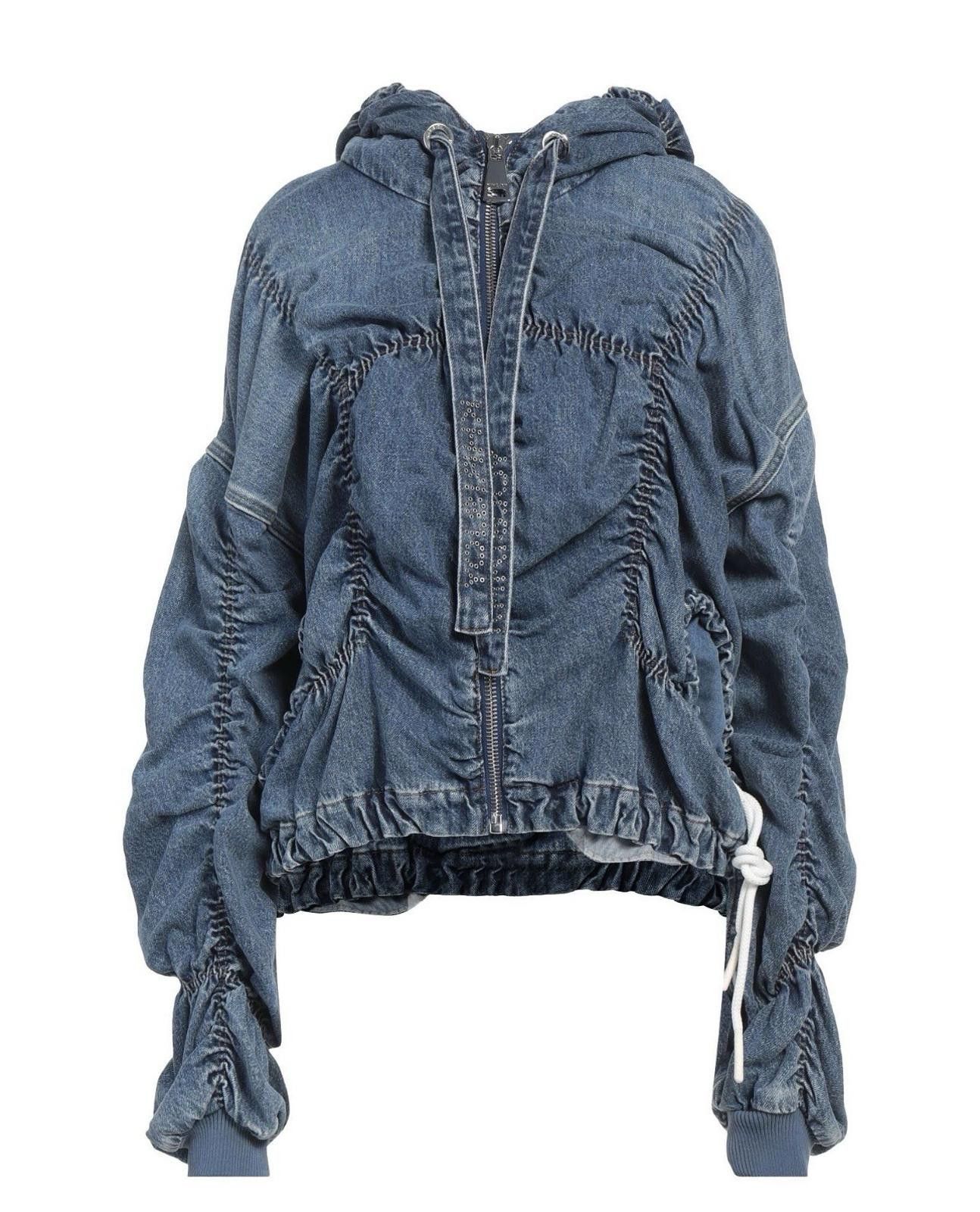 Khrisjoy KhrisJoy Puff Cloud Jeans Puffer Blue Sz 01/M/L Ret$2850 Size L / US 10 / IT 46 - 1 Thumbnail