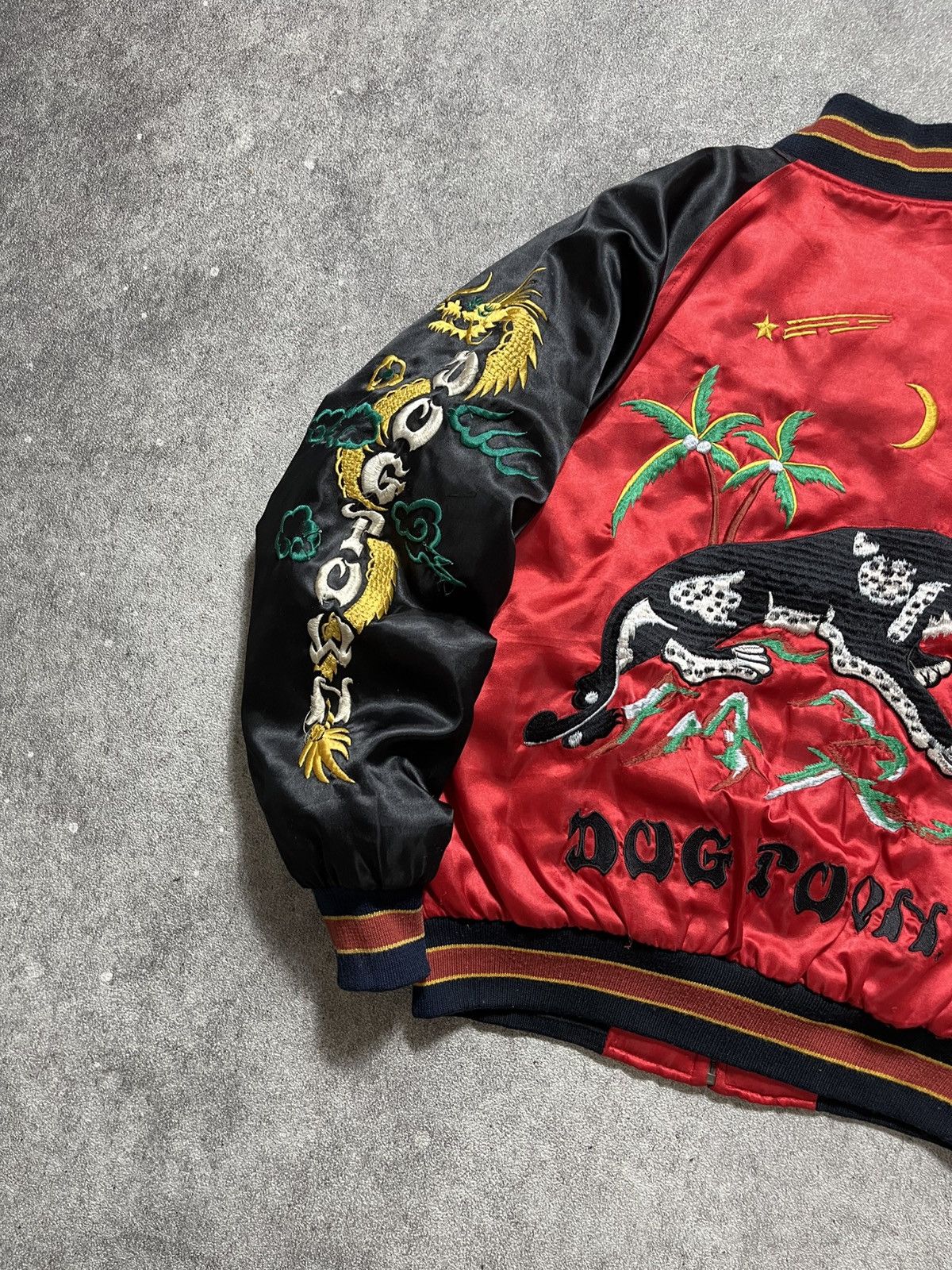 Dogtown ⚡️Rare⚡️ Vintage Dogtown Black Panther Dragon Souvenir Jacket Size US M / EU 48-50 / 2 - 2 Thumbnail