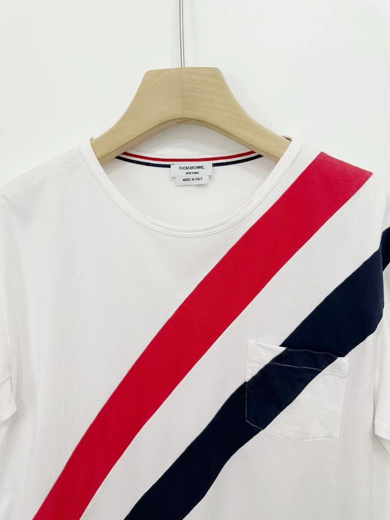 Thom Browne Thom Browne Colorful striped short sleeves Size US M / EU 48-50 / 2 - 3 Thumbnail