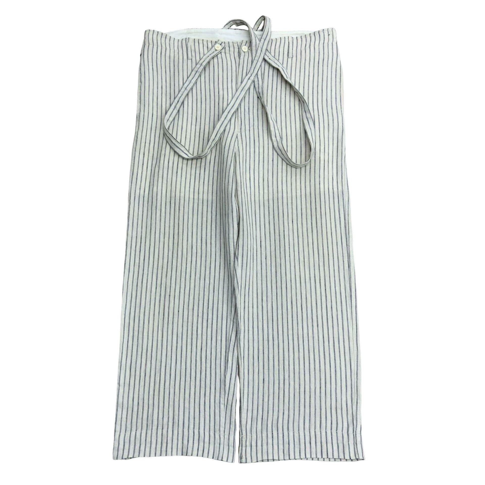 Visvim Visvim WMV Jumbo Pastoral Striped Pants Size 0 Size 25" / US 0 / IT 36 - 1 Thumbnail