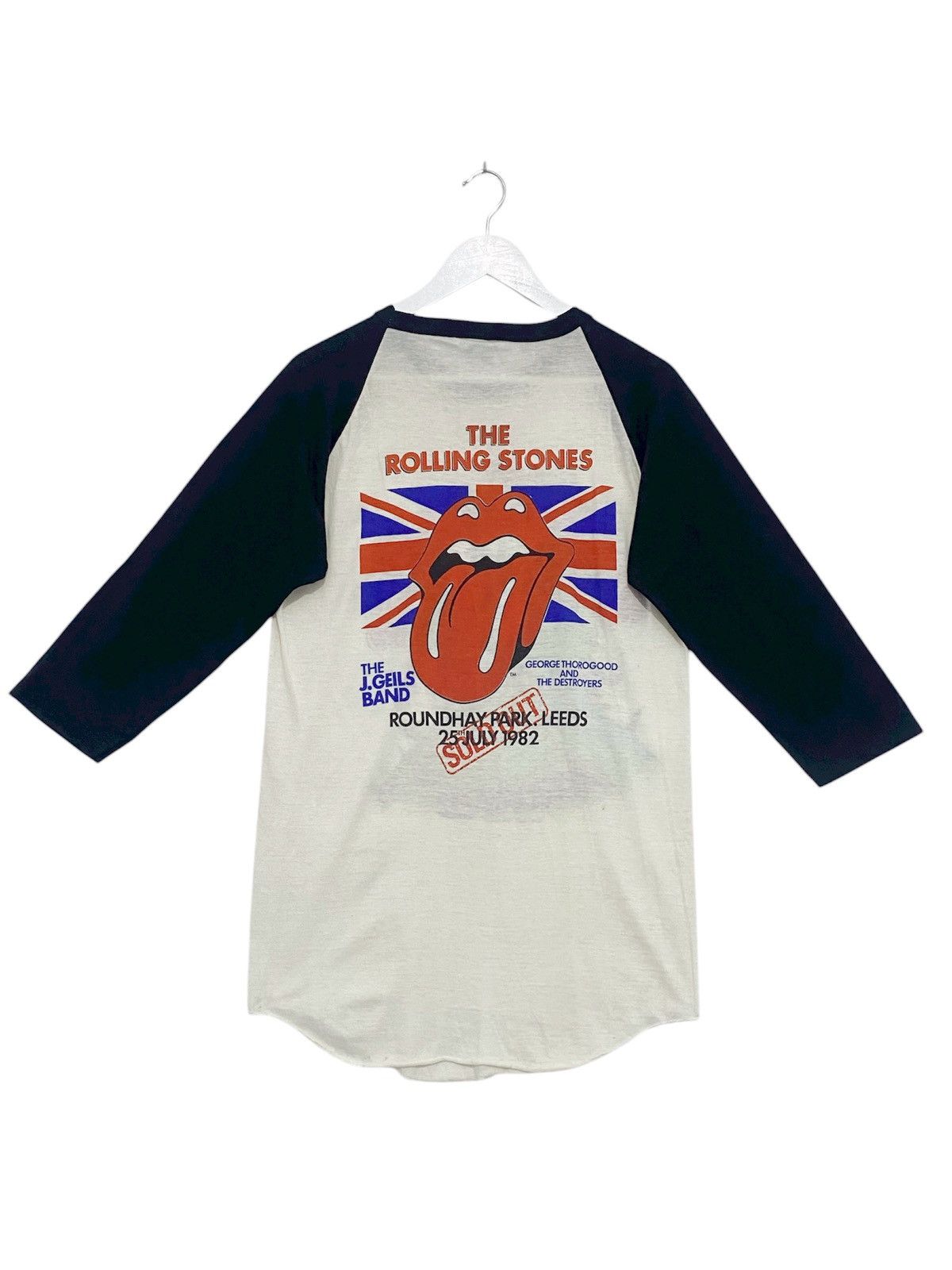 The Rolling Stones The Rolling Stones Vintage 1982 Europe Tour UK Leeds T-Shirt Size US L / EU 52-54 / 3 - 2 Thumbnail