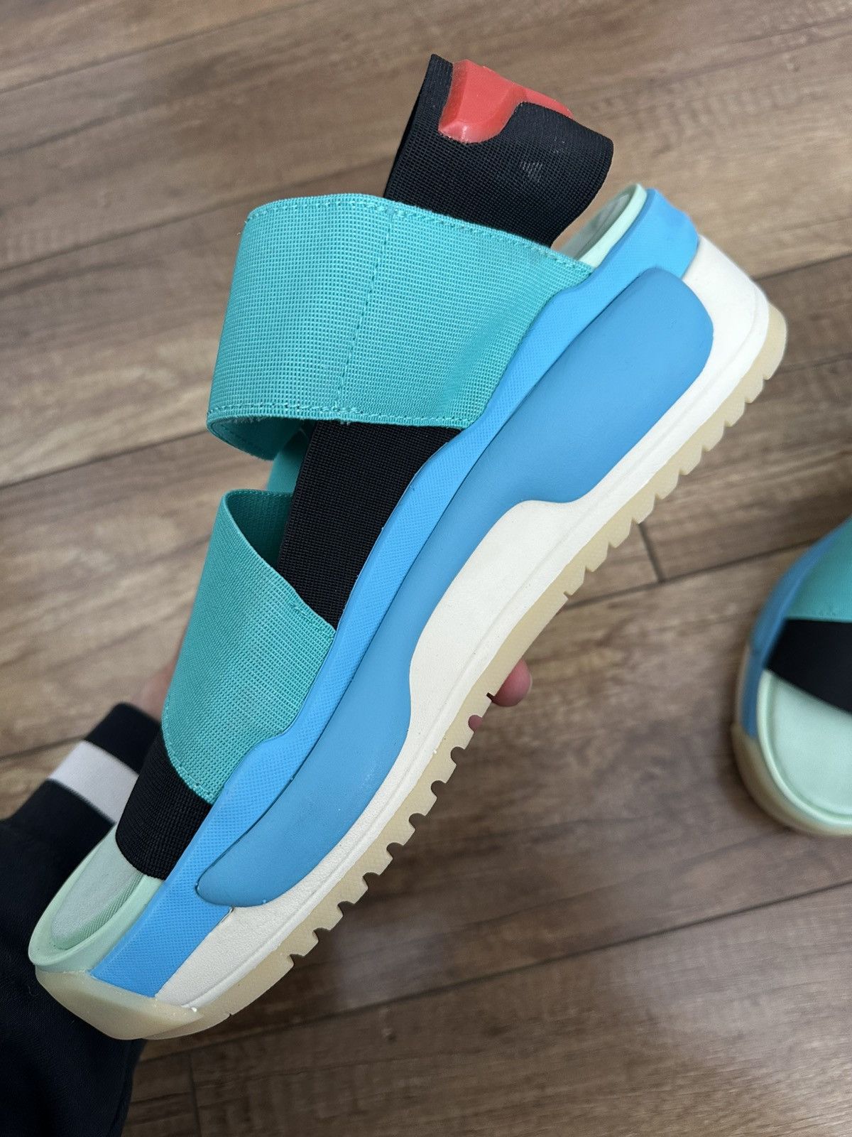 Y-3 Y-3 Adidas Yohji Yamamoto Hokori Sandals Shoes Size US 9 / EU 42 - 8 Thumbnail