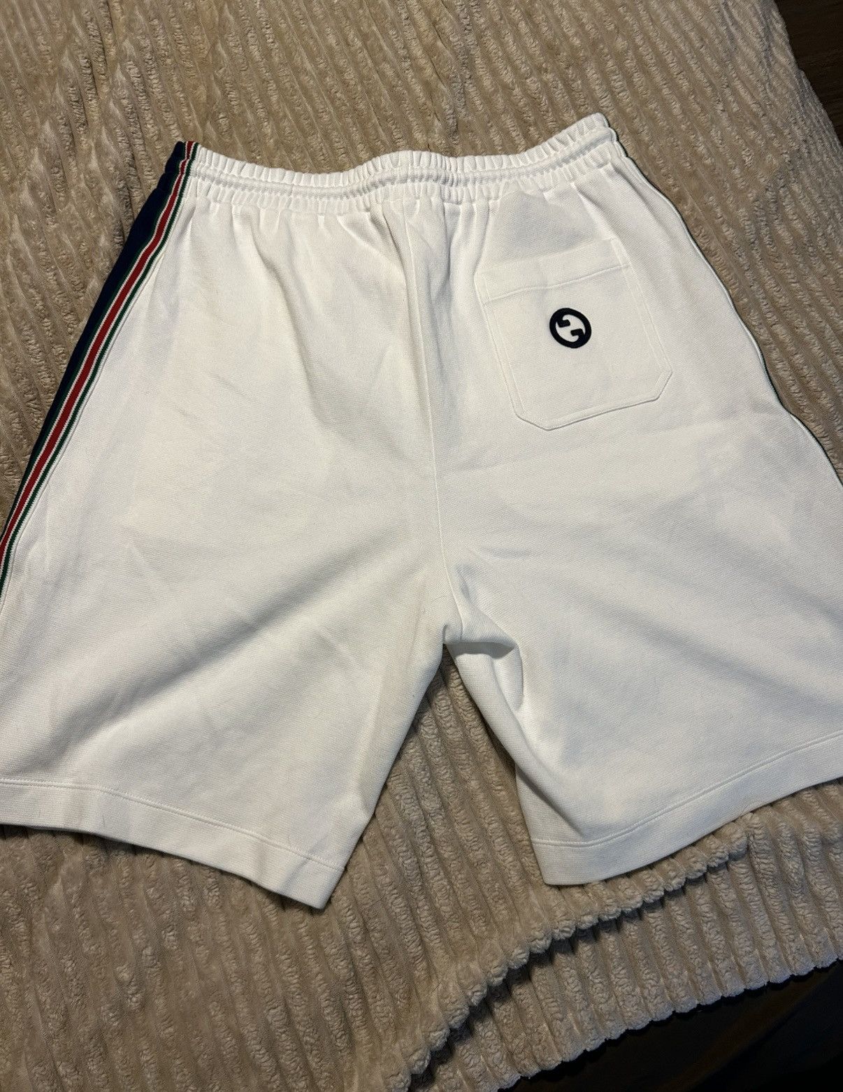 Gucci Gucci Piquet Shorts with GG patch Size US 30 / EU 46 - 1 Thumbnail