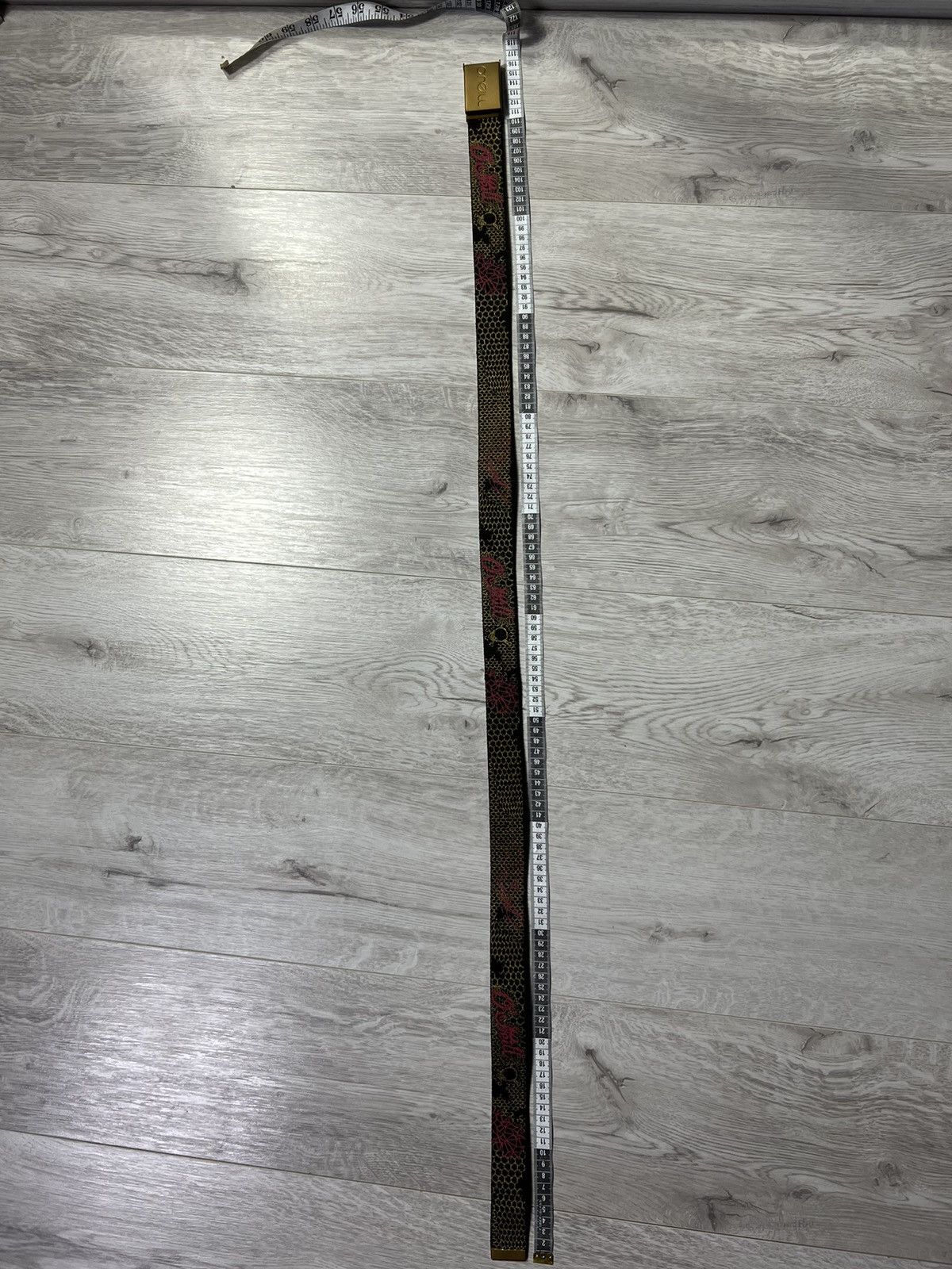 O'Neill × Vintage Vintage 90s Oneill All Over Printed Belt Size ONE SIZE - 10 Thumbnail
