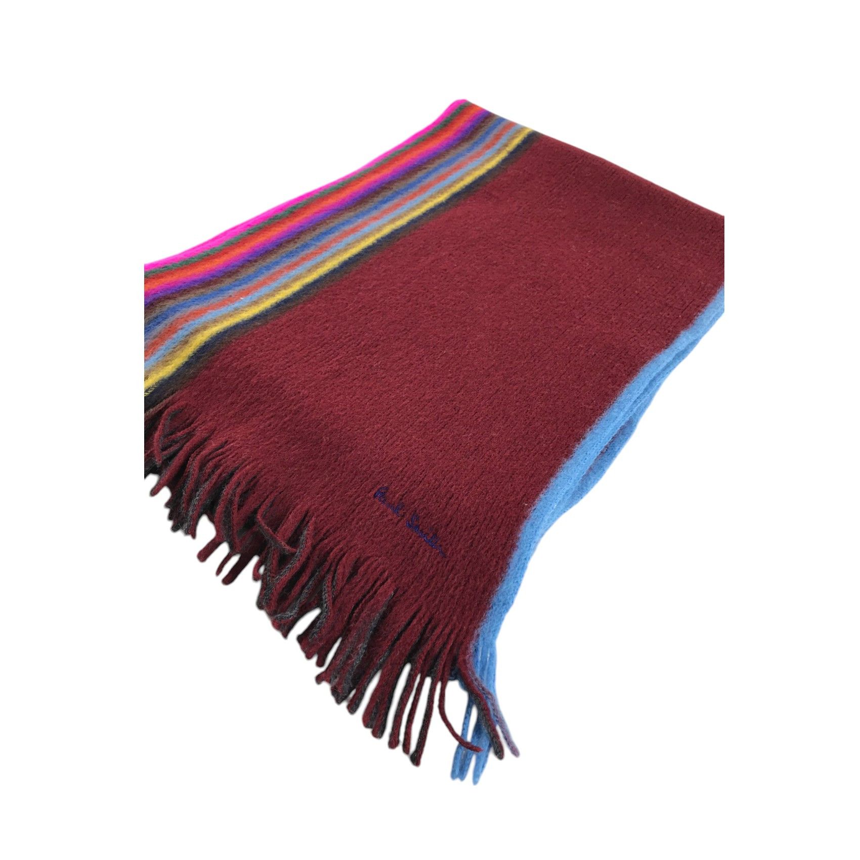 Paul Smith × Vintage Paul Smith Scarf / Muffler / Neckwear - WW2428 Size ONE SIZE - 3 Thumbnail