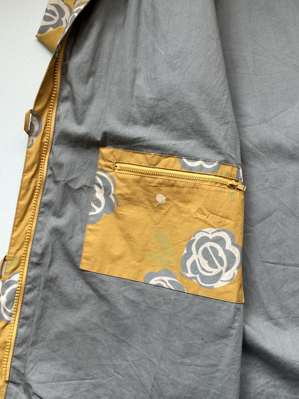 Gudrun Sjoden GUDRUN SJODEN Rain Coat Jacket Flowers Womens Size S / US 4 / IT 40 - 12 Thumbnail