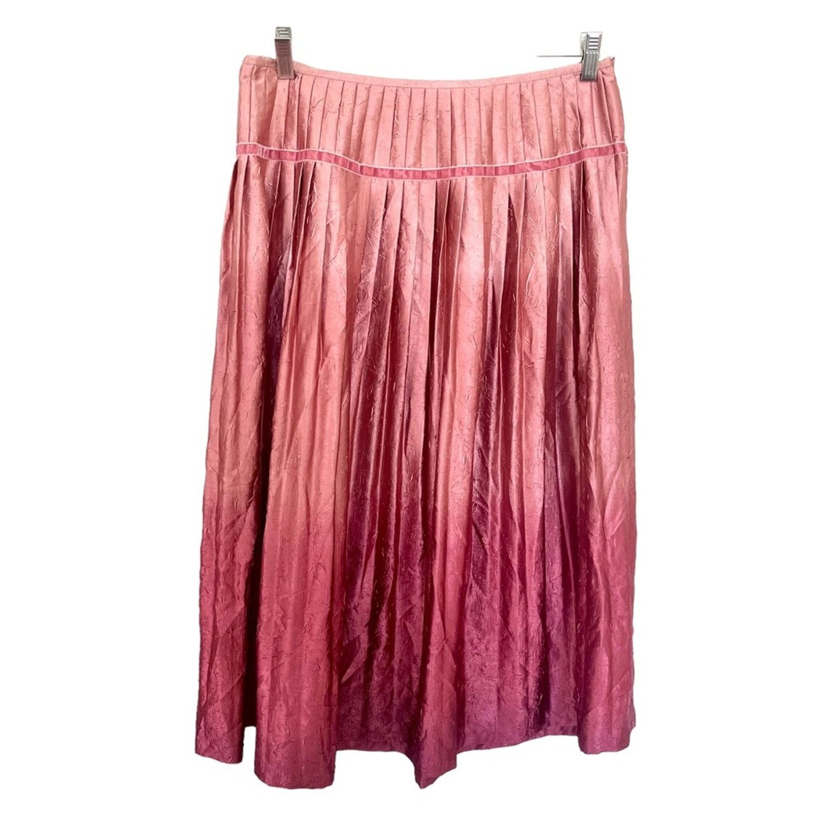Lafayette 148 Lafayette 148 pleated midi ombré skirt size 12 Size 34" / US 12 / IT 48 - 1 Thumbnail