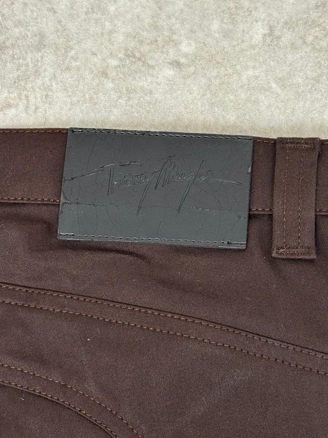 Mugler Thierry Mugler Brown Avant-Garde Pants Size US 32 / EU 48 - 8 Thumbnail