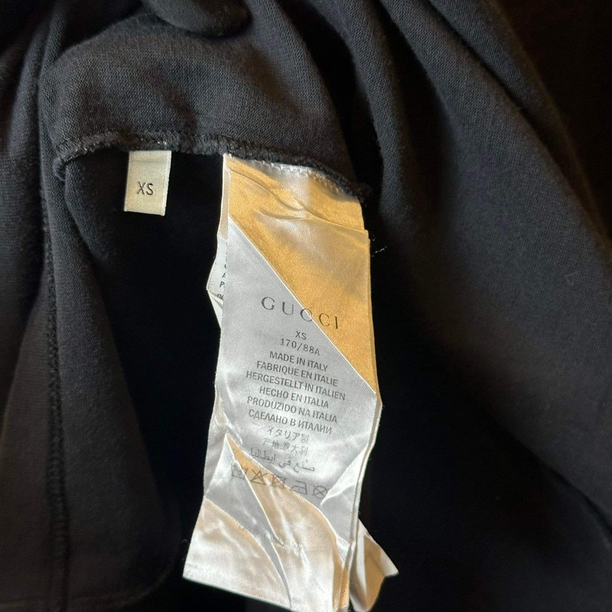 Gucci GUCCI BLADE BLACK T SHIRT Size US XS / EU 42 / 0 - 6 Thumbnail