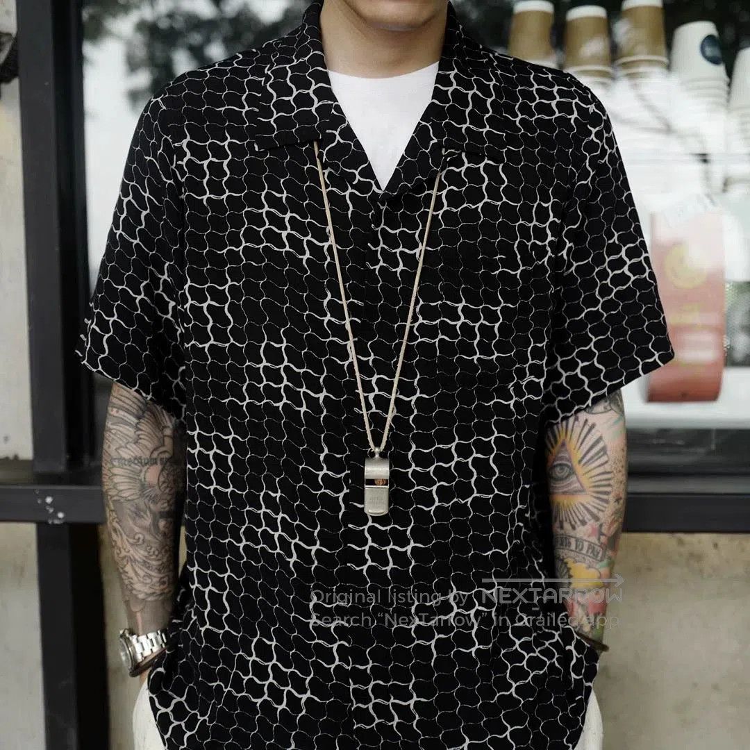 Visvim visvim snake print short sleeve shirt. Size US M / EU 48-50 / 2 - 9 Thumbnail
