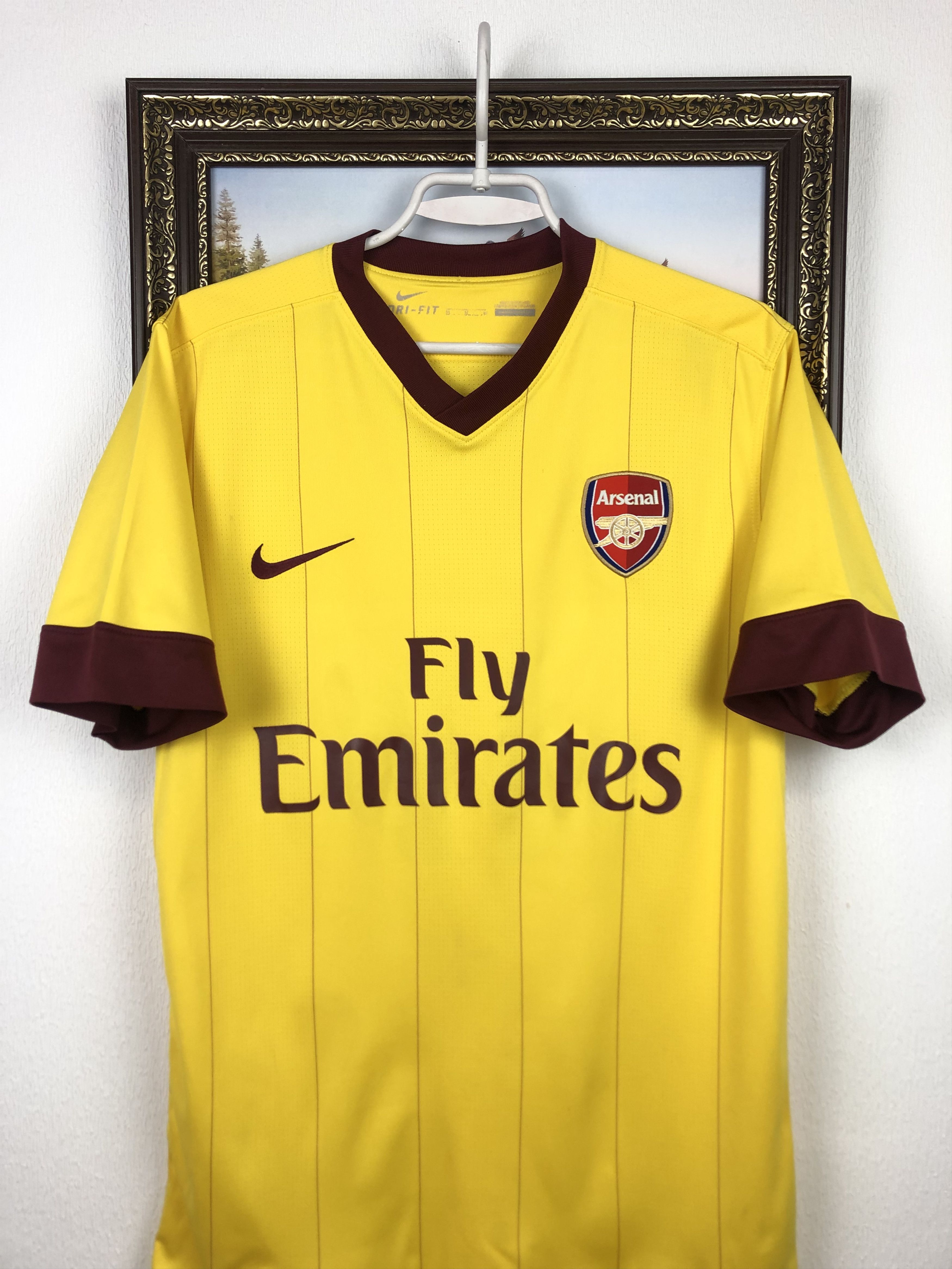 Nike Arsenal football shirt 2010 Soccer Song Nike Jersey Tee Hype Size US M / EU 48-50 / 2 - 5 Thumbnail