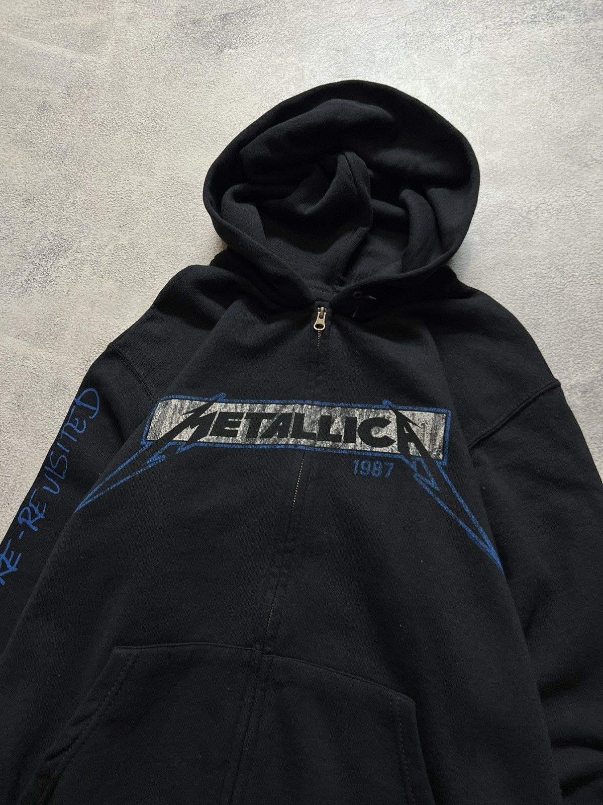 Vintage Y2k Metallica 🖤Garage Days Re-Revisited Zip Hoodie