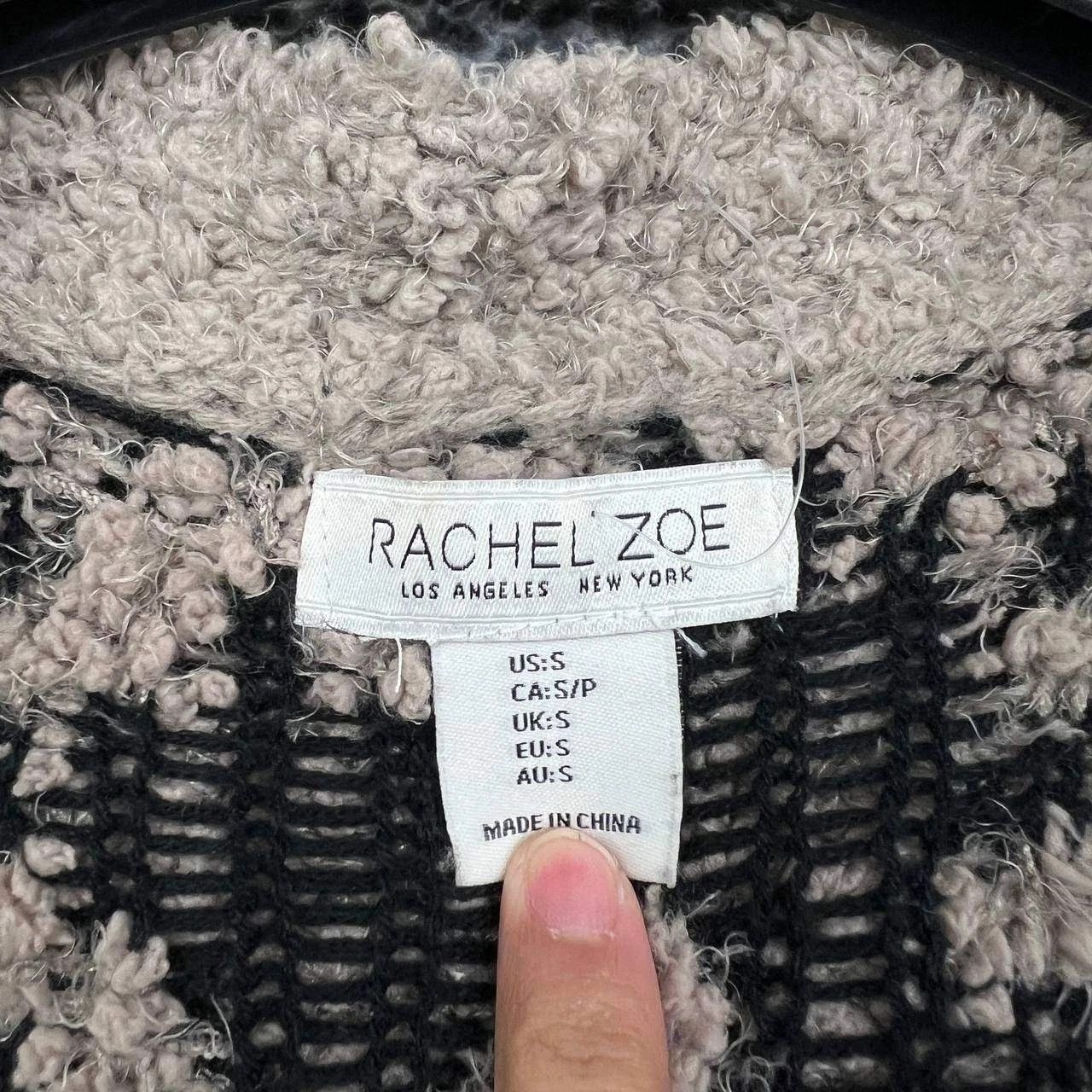 Rachel Zoe Rachel Zoe Sweater Cardigan Women Small Leopard Print Size S / US 4 / IT 40 - 5 Thumbnail