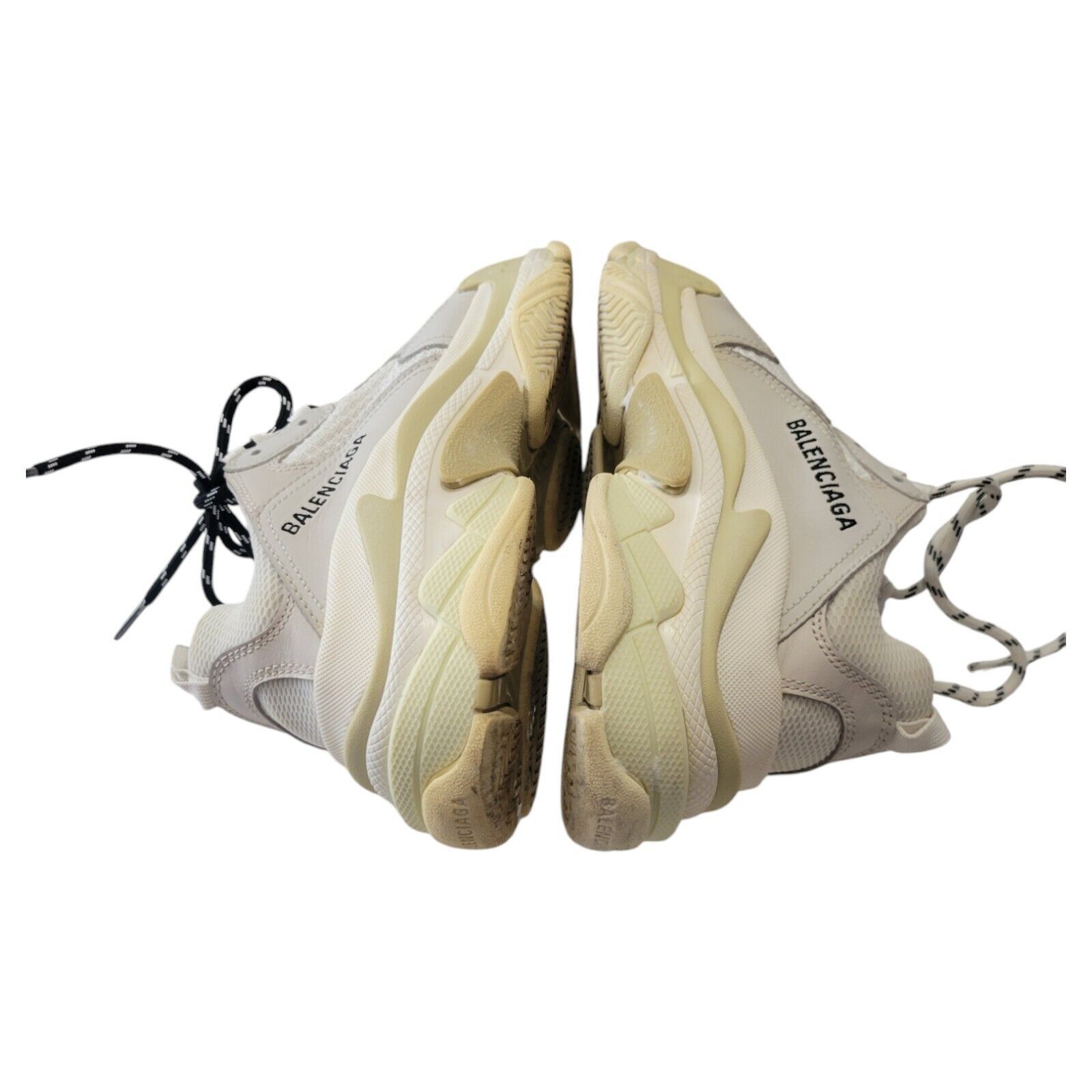 Balenciaga BALENCIAGA Men Sneakers Triple S White Size EU 38 / US 8 Size US 8 / EU 41 - 6 Thumbnail