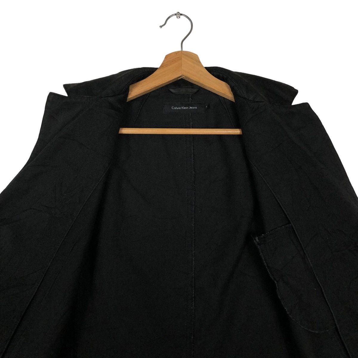 Japanese Brand 🔥90’s Hickory Chore Jacket Work Calvin Klein Issey Miyake Size US L / EU 52-54 / 3 - 12 Thumbnail