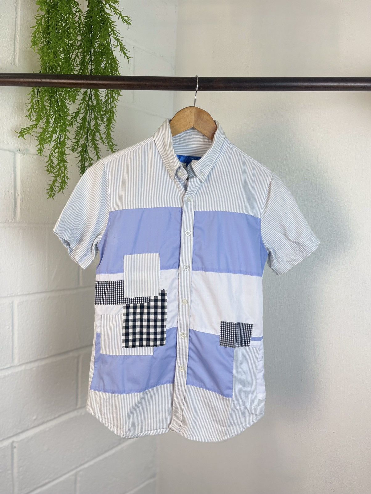 トップス junya watanabe man AD2005 work shirt Comme des Garcons Homme × Junya Watanabe AD2005 Junya