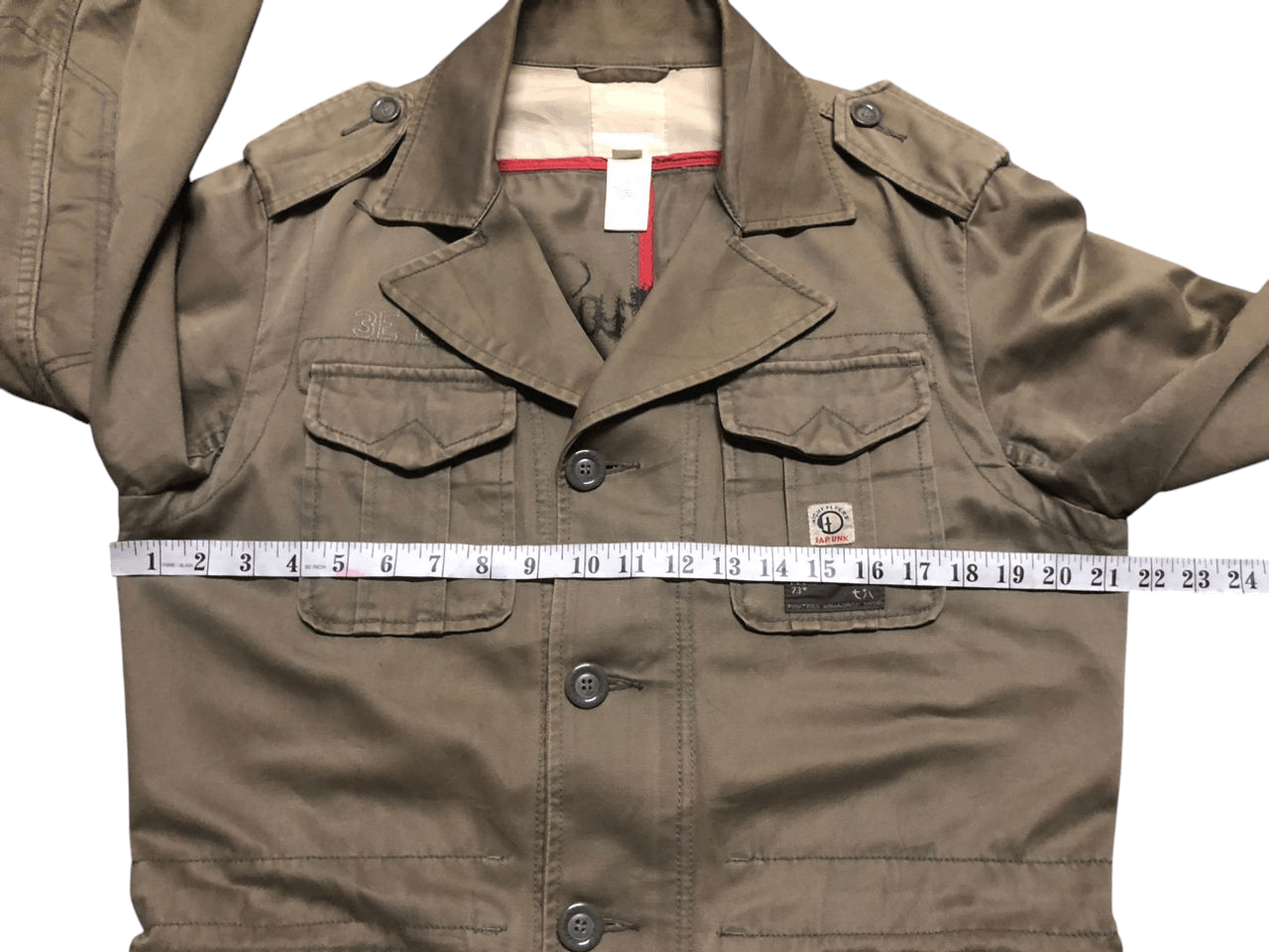 Diesel Vintage Diesel Jacket Military Style Sunfaded Faded Size US M / EU 48-50 / 2 - 20 Thumbnail