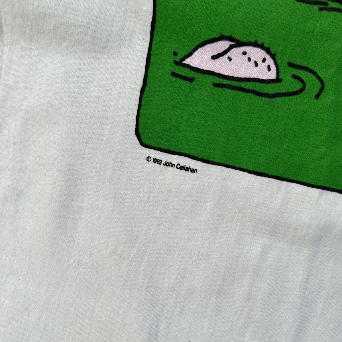 Vintage 1992 MOON RIVER JOHN CALLAHAN T-Shirt Size US XL / EU 56 / 4 - 3 Thumbnail