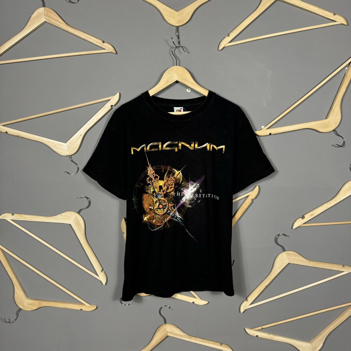 Band Tees Magnum The Visitation Tour Rare Band T-shirt Size US L / EU 52-54 / 3 - 1 Thumbnail