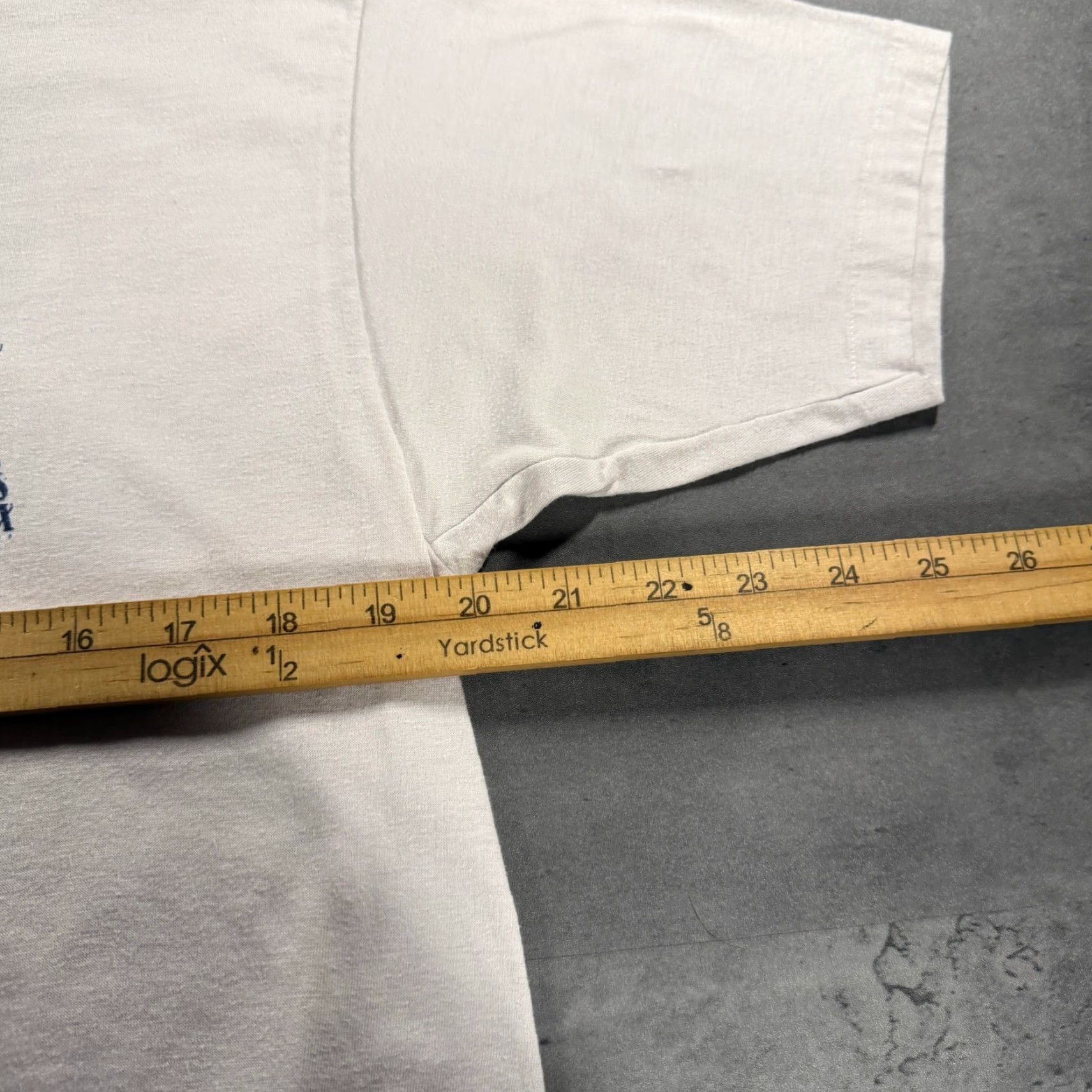 Hanes VINTAGE Houston Texas T Shirt White 80s Short Sleeve Crew Neck Graphic Print Patriotic University Mens XL Size US M / EU 48-50 / 2 - 7 Thumbnail