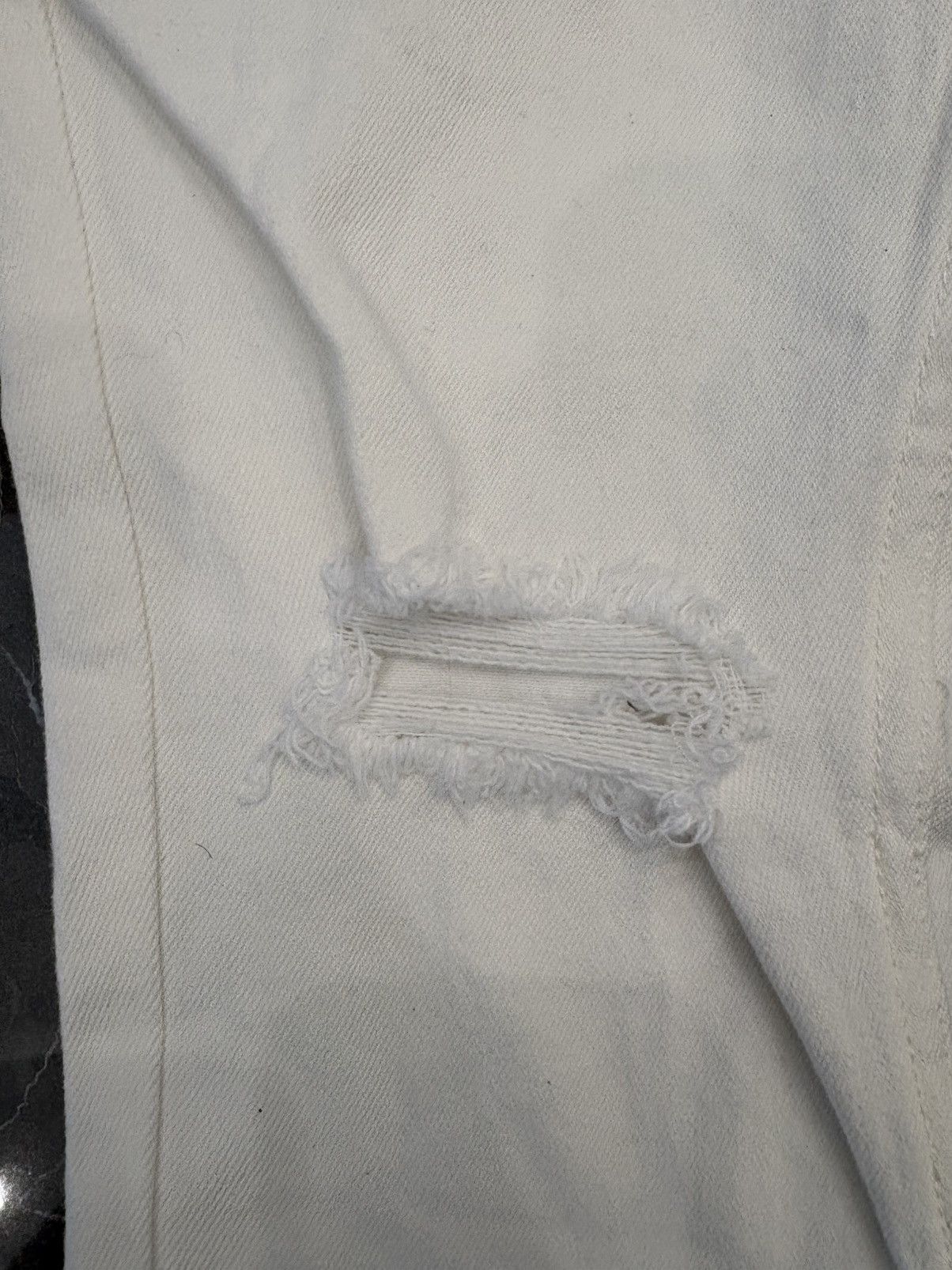 Ksubi NWT Ksubi Van Winkle Avalanche Trashed White Jeans Size 31 Size US 31 - 8 Thumbnail