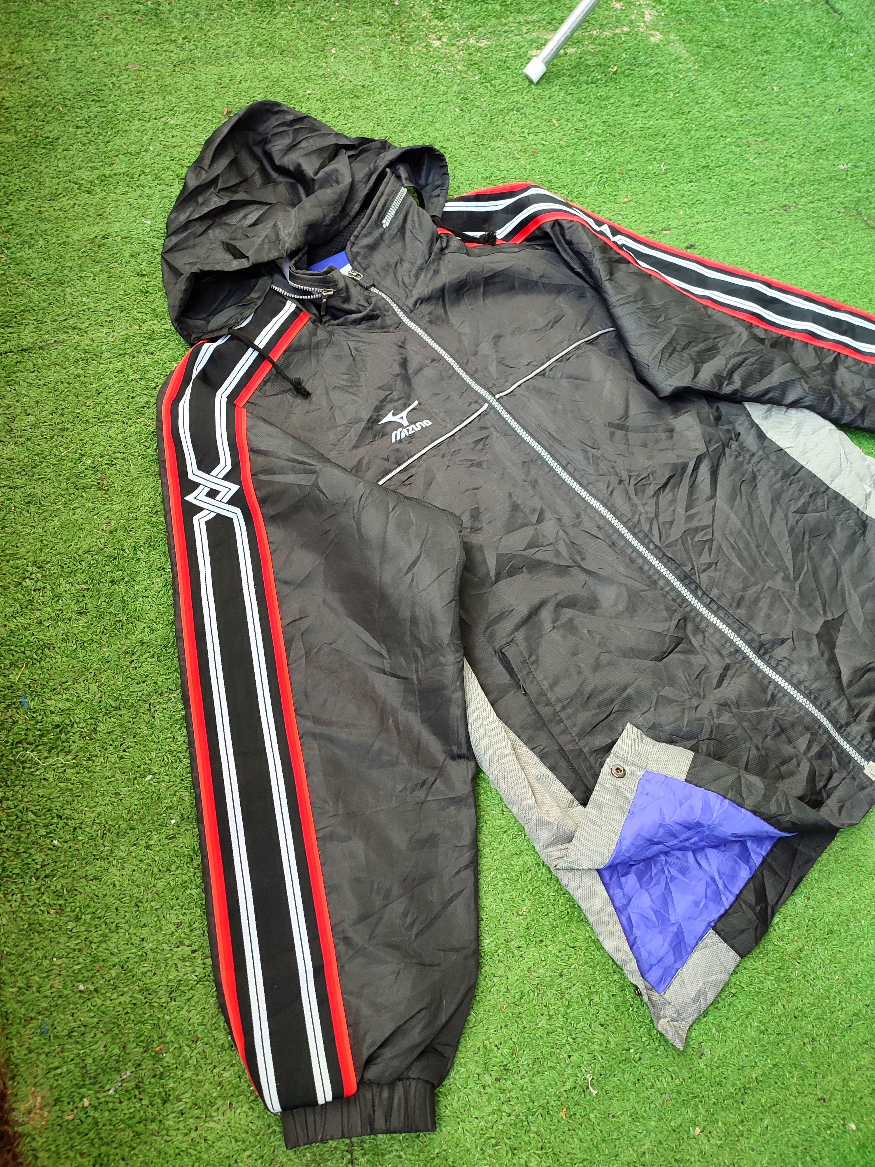 Mizuno 💥90s💥 Mizuno Embroidery Logo Windbreaker Size US L / EU 52-54 / 3 - 5 Thumbnail