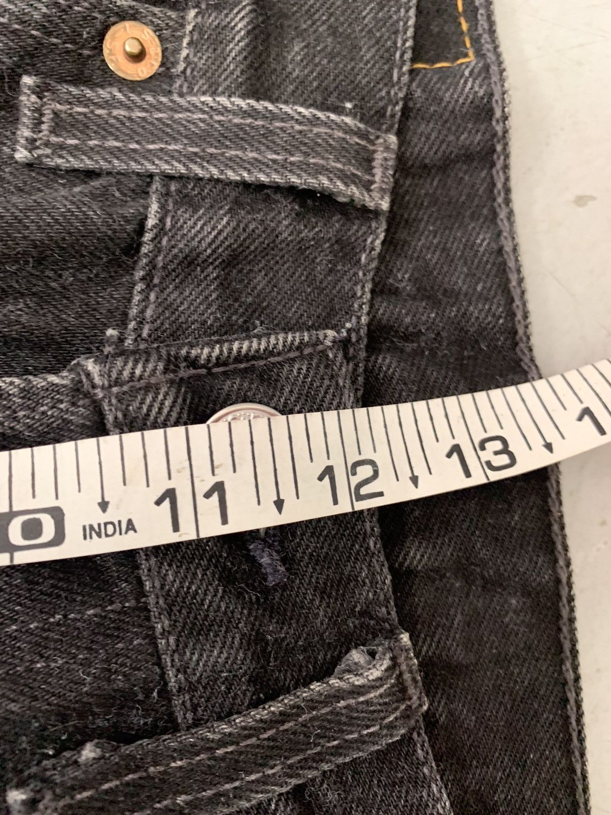 Levi's Vintage Levi’s 501 paper tab made in usa denim Size US 30 / EU 46 - 12 Thumbnail