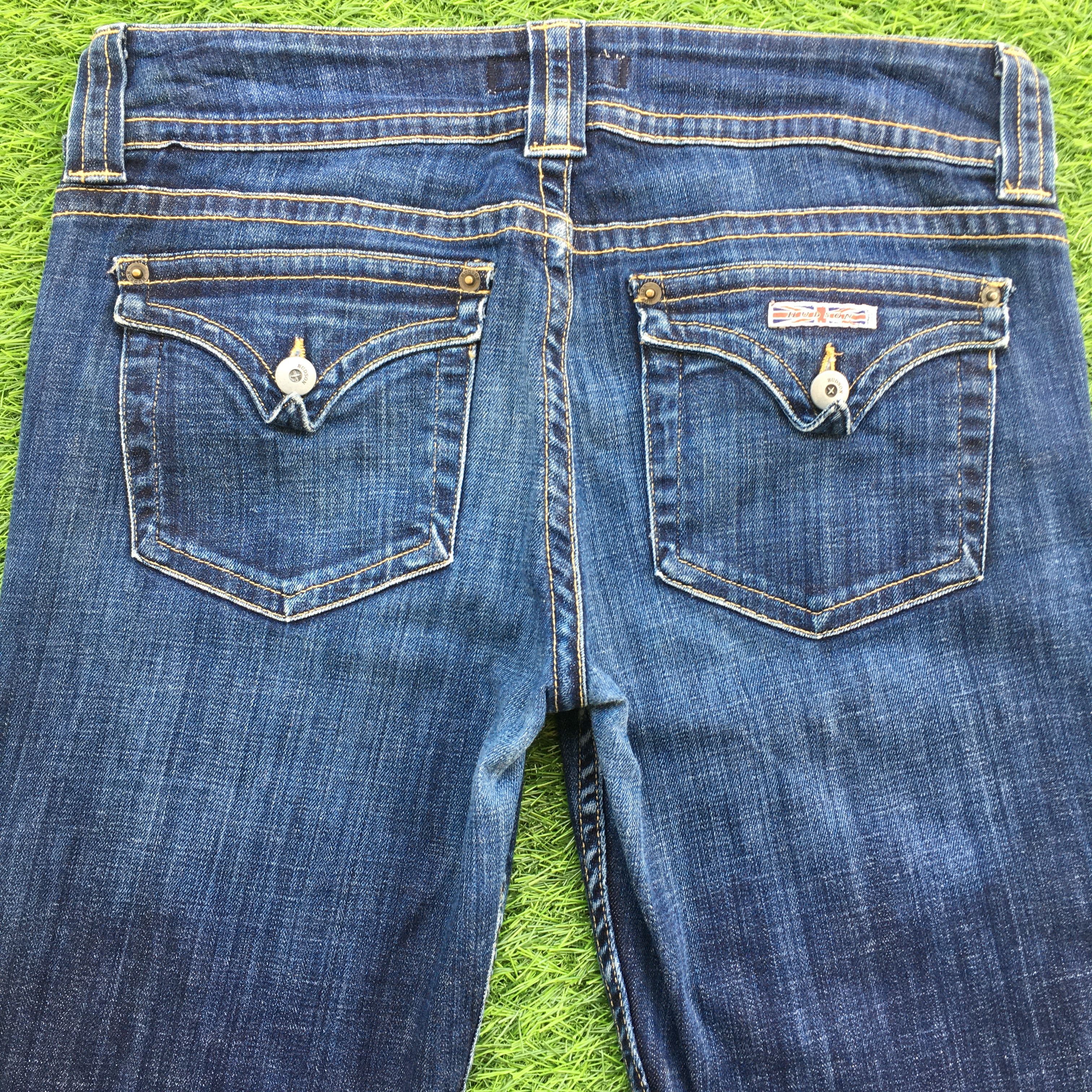 Designer × Jean Hudson Bootcut Flared Jeans D-955 Size 30" / US 8 / IT 44 - 4 Thumbnail