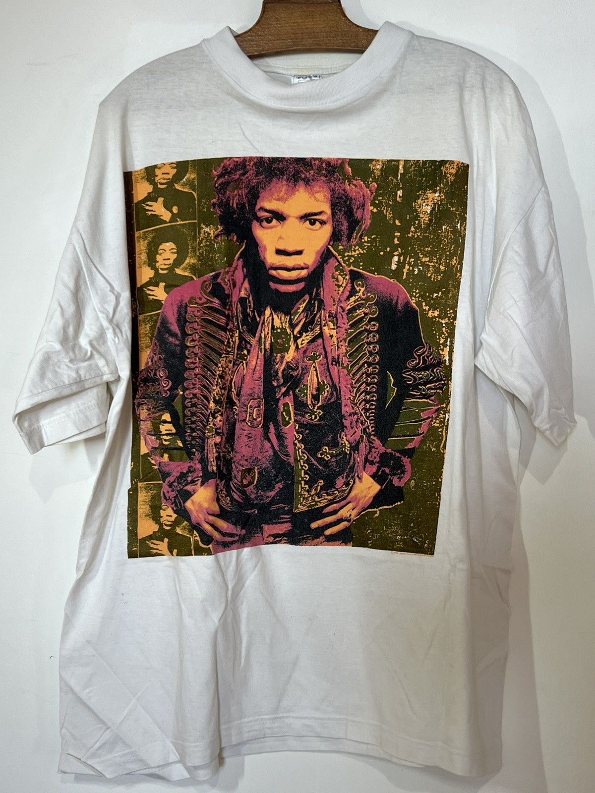 Band Tees Vintage 90s jimi hendrix shirt Size US XL / EU 56 / 4 - 1 Thumbnail