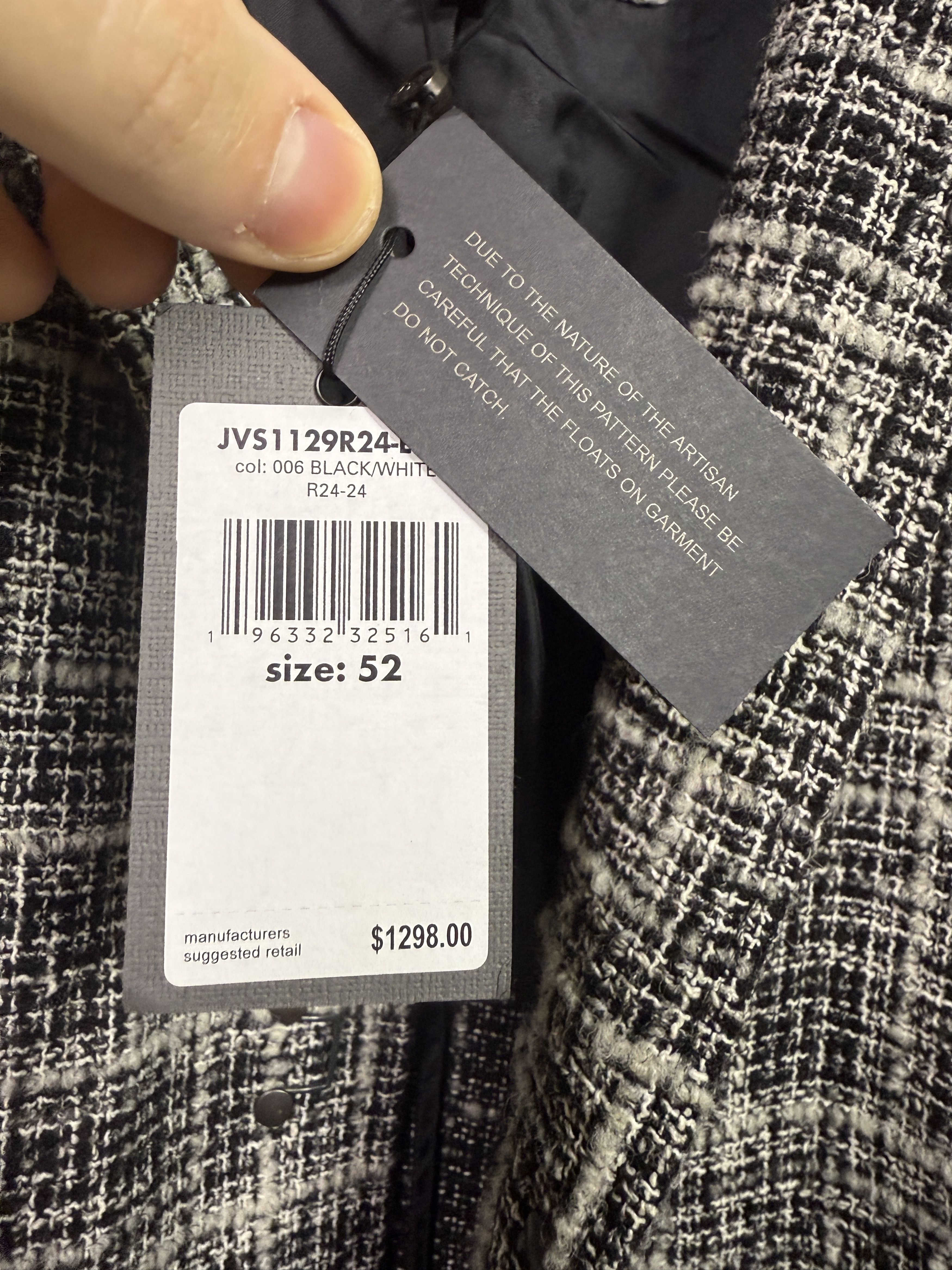 John Varvatos $1298 John Varvatos Madison Tweed Jacket Size US L / EU 52-54 / 3 - 10 Thumbnail