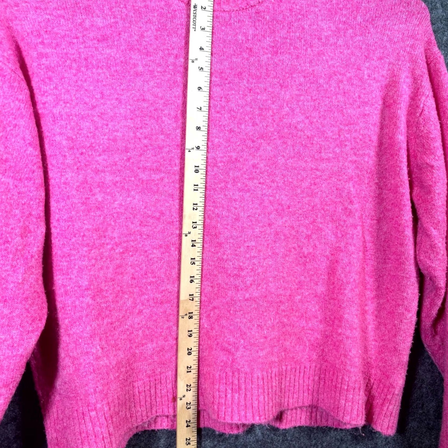 American Eagle Outfitters American Eagle Outfitters Sweater Womens XL Pink Polyester Winter Preppy Stretch Size XL / US 12-14 / IT 48-50 - 7 Thumbnail