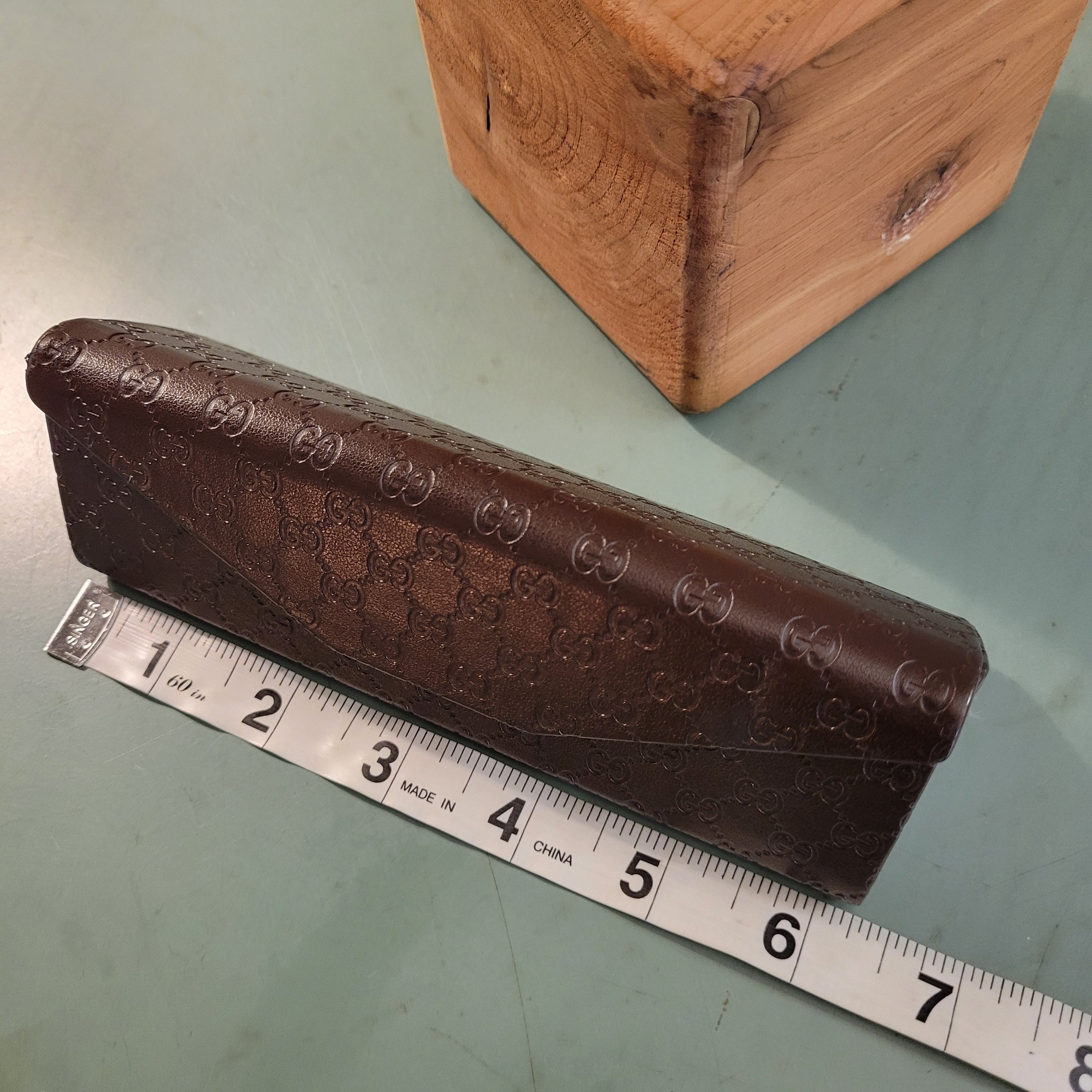 Gucci Gucci Glasses Sunglasses Case Micro G Embossed Size ONE SIZE - 10 Thumbnail
