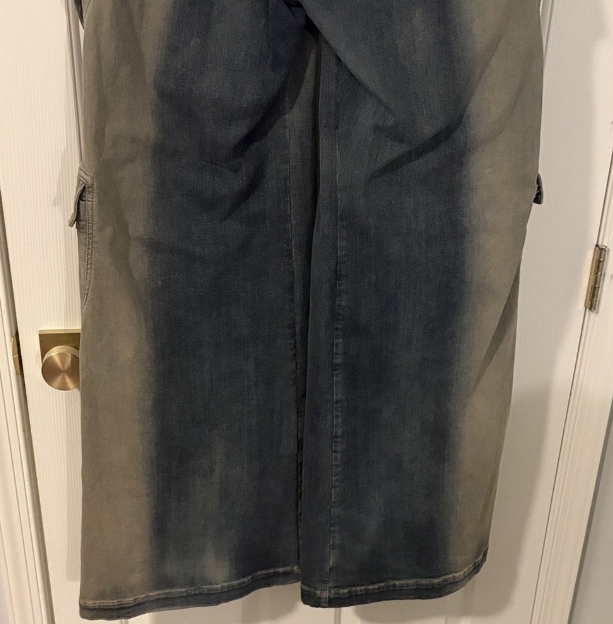 Rick Owens Rick Owens Runway Double Cargo Jumbo Bela Drawstring Denim Size US 36 / EU 52 - 8 Thumbnail