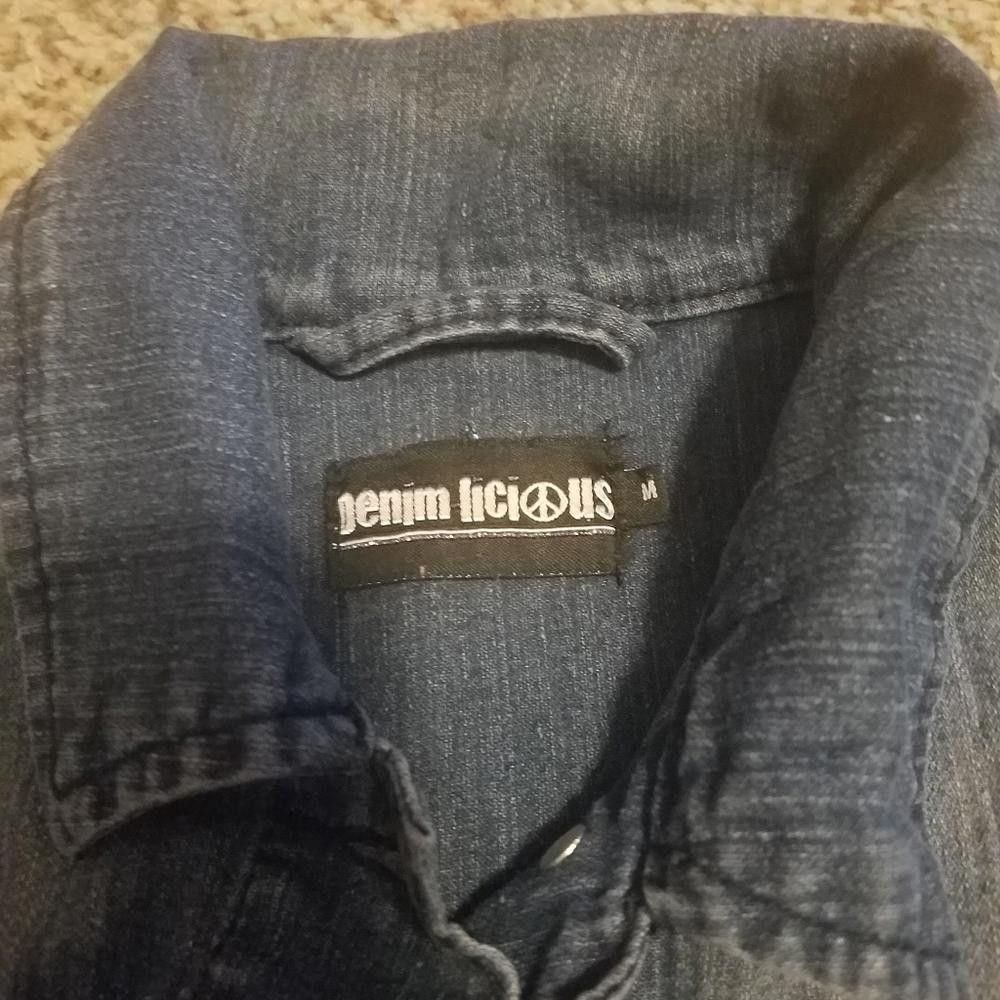 Designer Denim Licious Size Medium Denim Vest Size M / US 6-8 / IT 42-44 - 4 Thumbnail