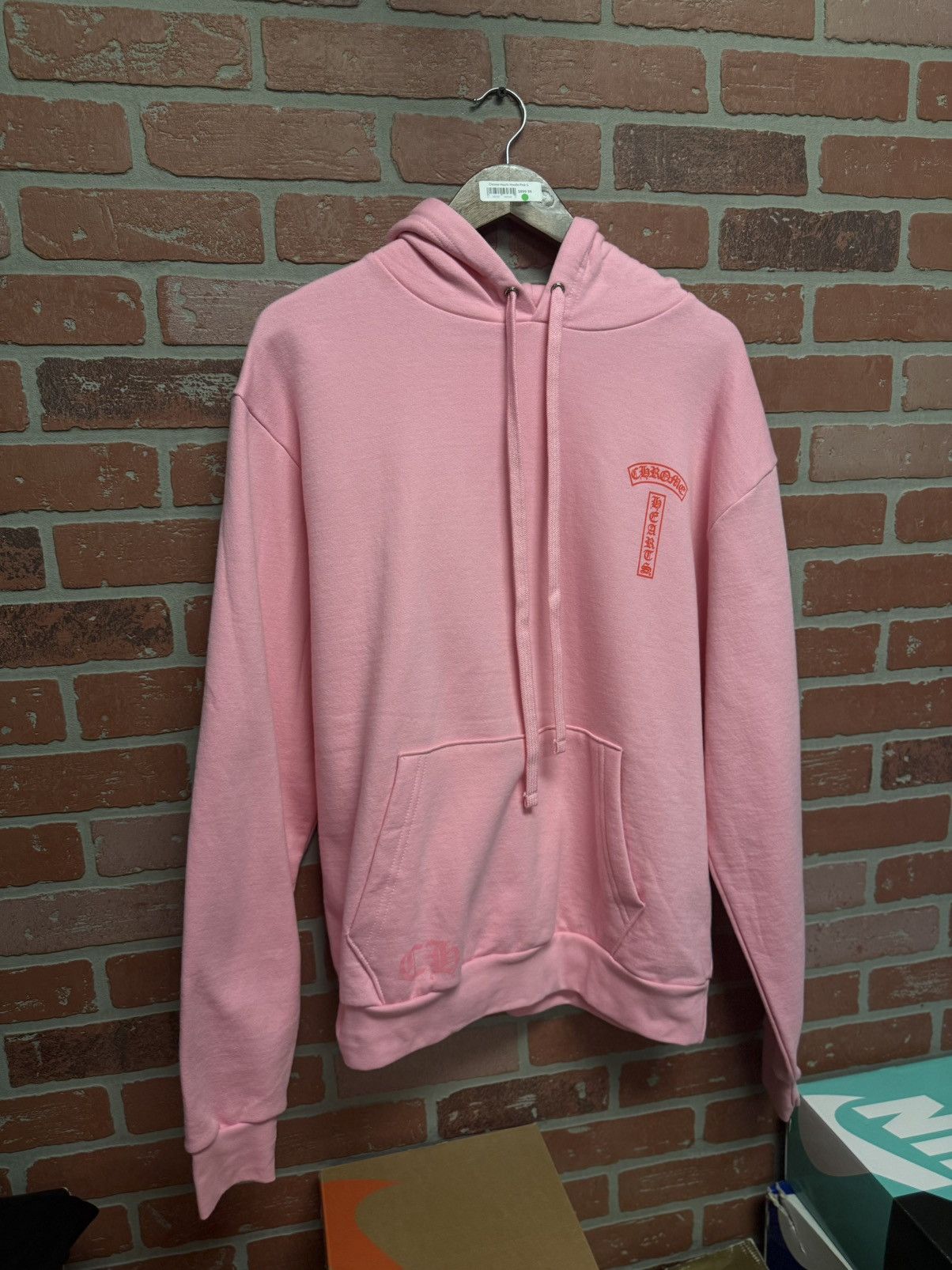 Chrome Hearts Chrome Hearts Pink Pullover Hoodie Size Small Web Exlusive Size US S / EU 44-46 / 1 - 2 Thumbnail