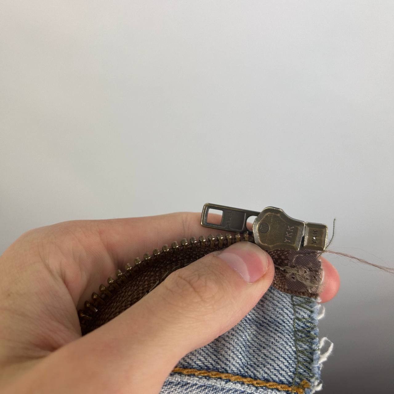 Levi's Custom patched Levis Blue Demin Jacket Size US M / EU 48-50 / 2 - 7 Thumbnail