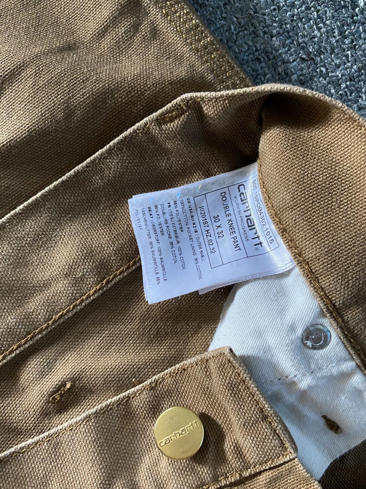 Carhartt Carhartt WIP Double Knee Pant Size US 30 / EU 46 - 10 Thumbnail