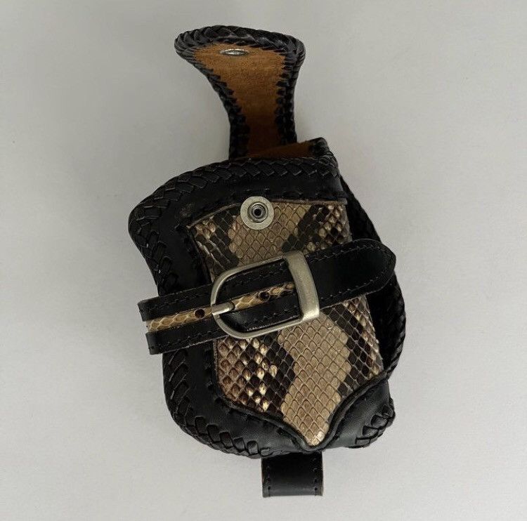 L7 Real Hip L7 REAL HIP Snakeskin Leather Belt bag wallet thingy Size ONE SIZE - 2 Thumbnail