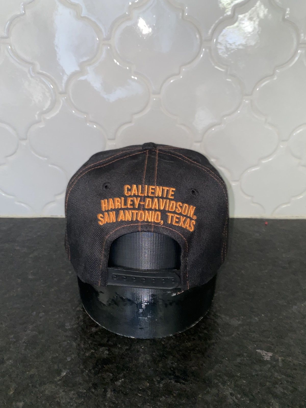 Harley Davidson Vintage 90s Harley Davidson san antonio snapback Size ONE SIZE - 2 Thumbnail