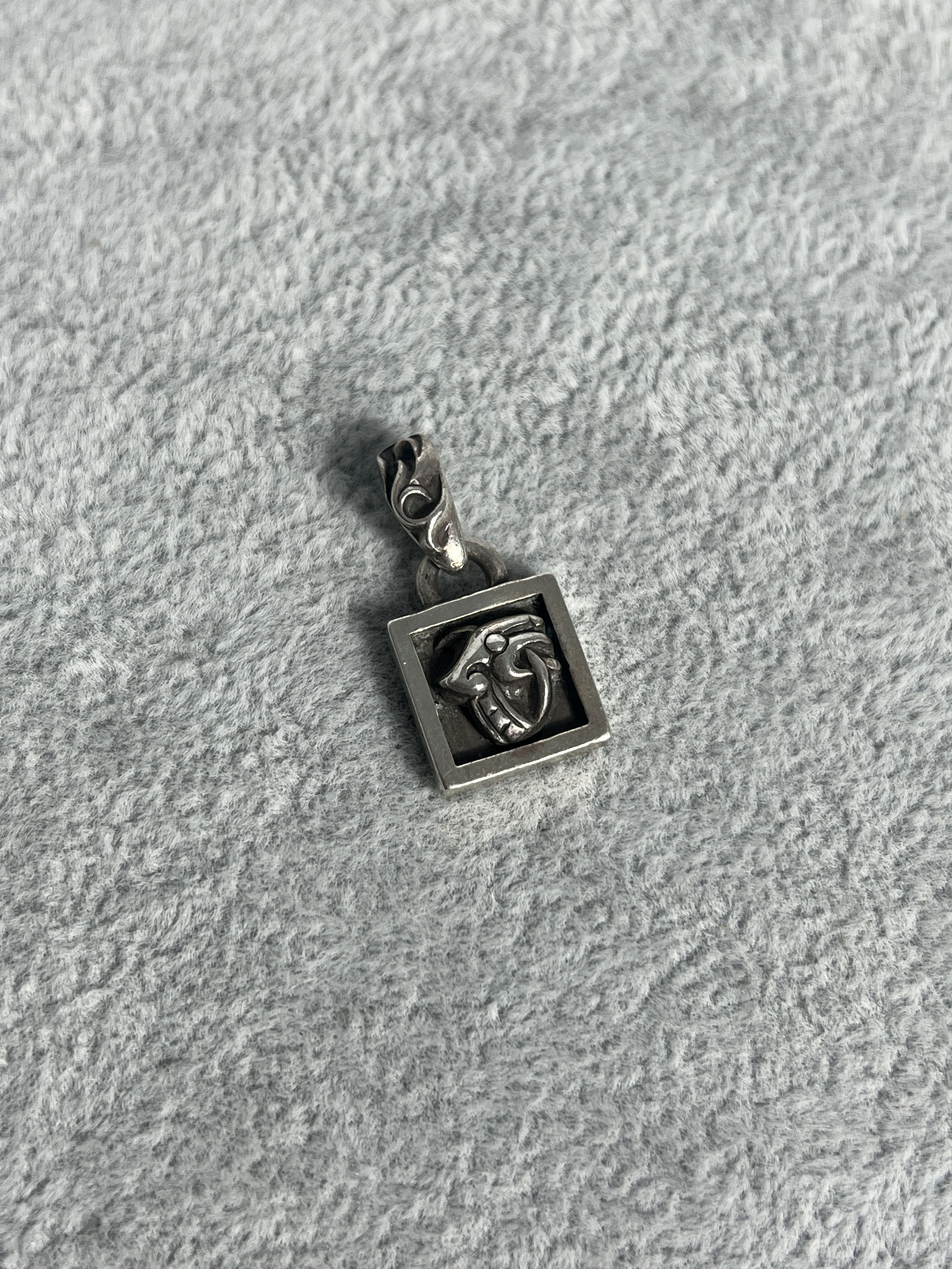 Chrome Hearts Chrome Hearts Scroll Frame Pendant 1998 .925 Silver Size ONE SIZE - 1 Thumbnail
