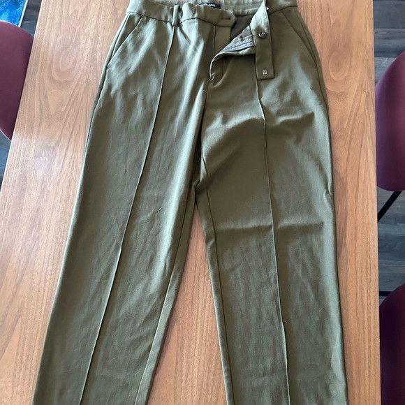 Madewell Madewell Sage Green Women's Trousers Size 28" / US 6 / IT 42 - 1 Thumbnail