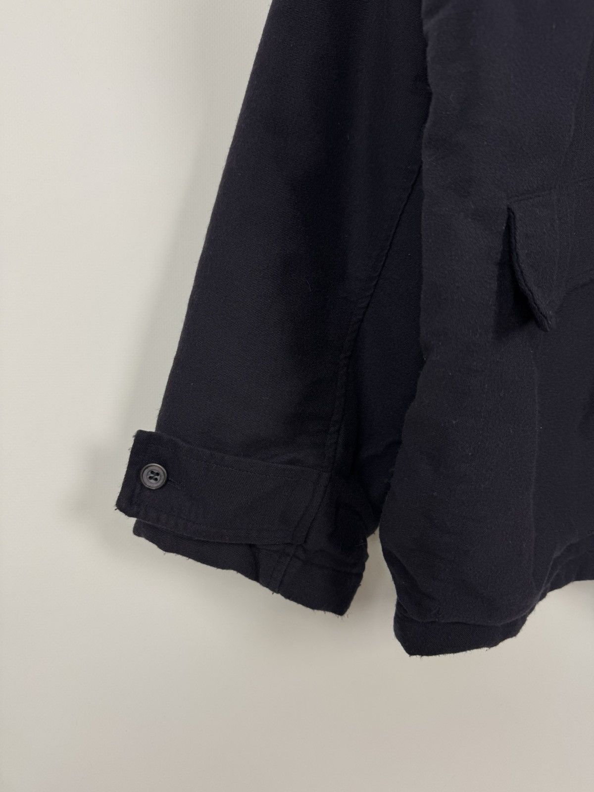 Yves Saint Laurent 1990’s Vintage Saint Lauren Jeans YSL Navy Work Jacket Size US M / EU 48-50 / 2 - 12 Thumbnail