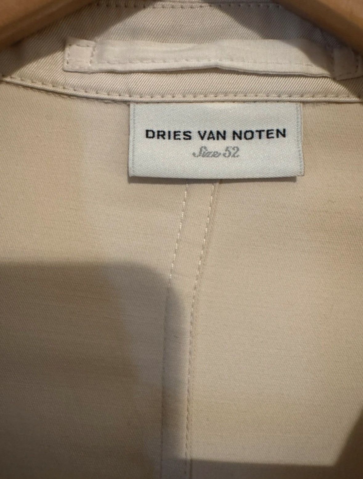 Dries Van Noten Dries Van Noten Cream Light Blazer Size US L / EU 52-54 / 3 - 2 Thumbnail