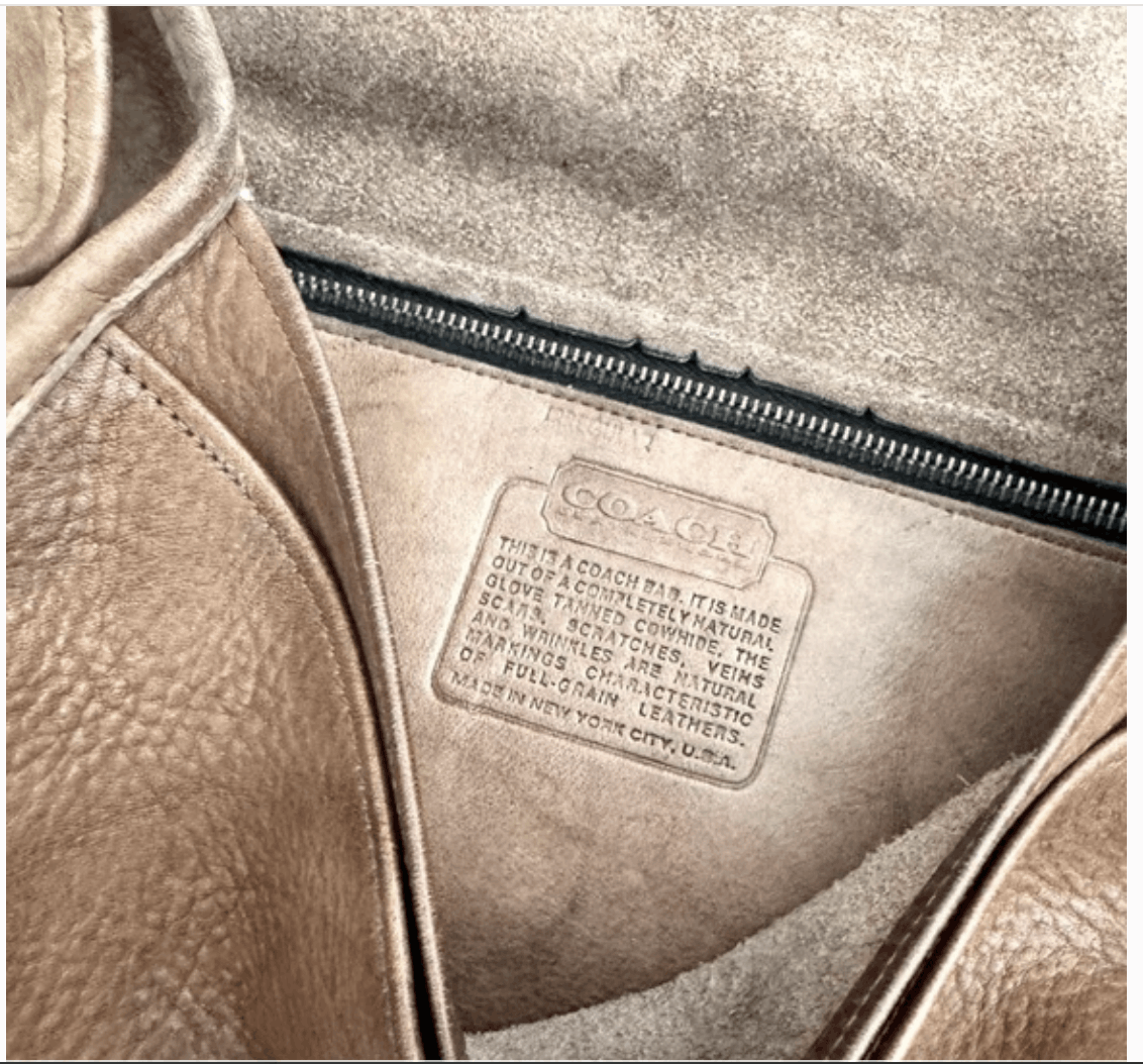 Coach Coach NYC Vintage Brown Leather Messenger Crossbody Bag USA Size ONE SIZE - 3 Thumbnail