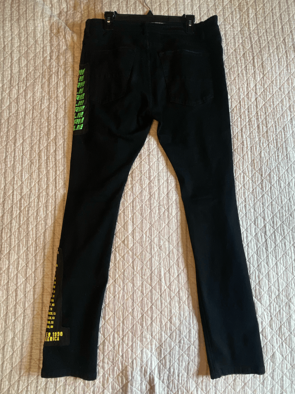 Other Rockstar Original CANNON PATCHWORK JEAN- BLACK - 36 / Black Size US 36 / EU 52 - 2 Thumbnail