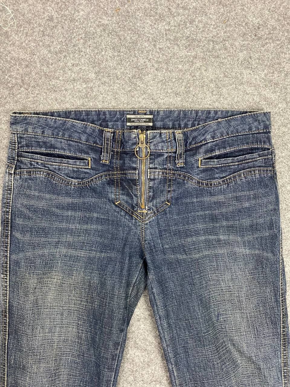 Japanese Brand vintage sweet camel japanese brands bootcut flare denim Size 34" / US 12 / IT 48 - 6 Thumbnail